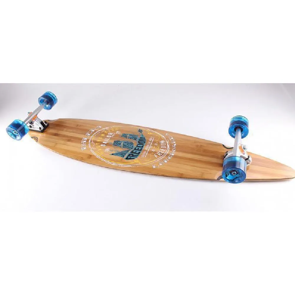 Ehlers Sailor 44" Bamboo Pintail Longboard