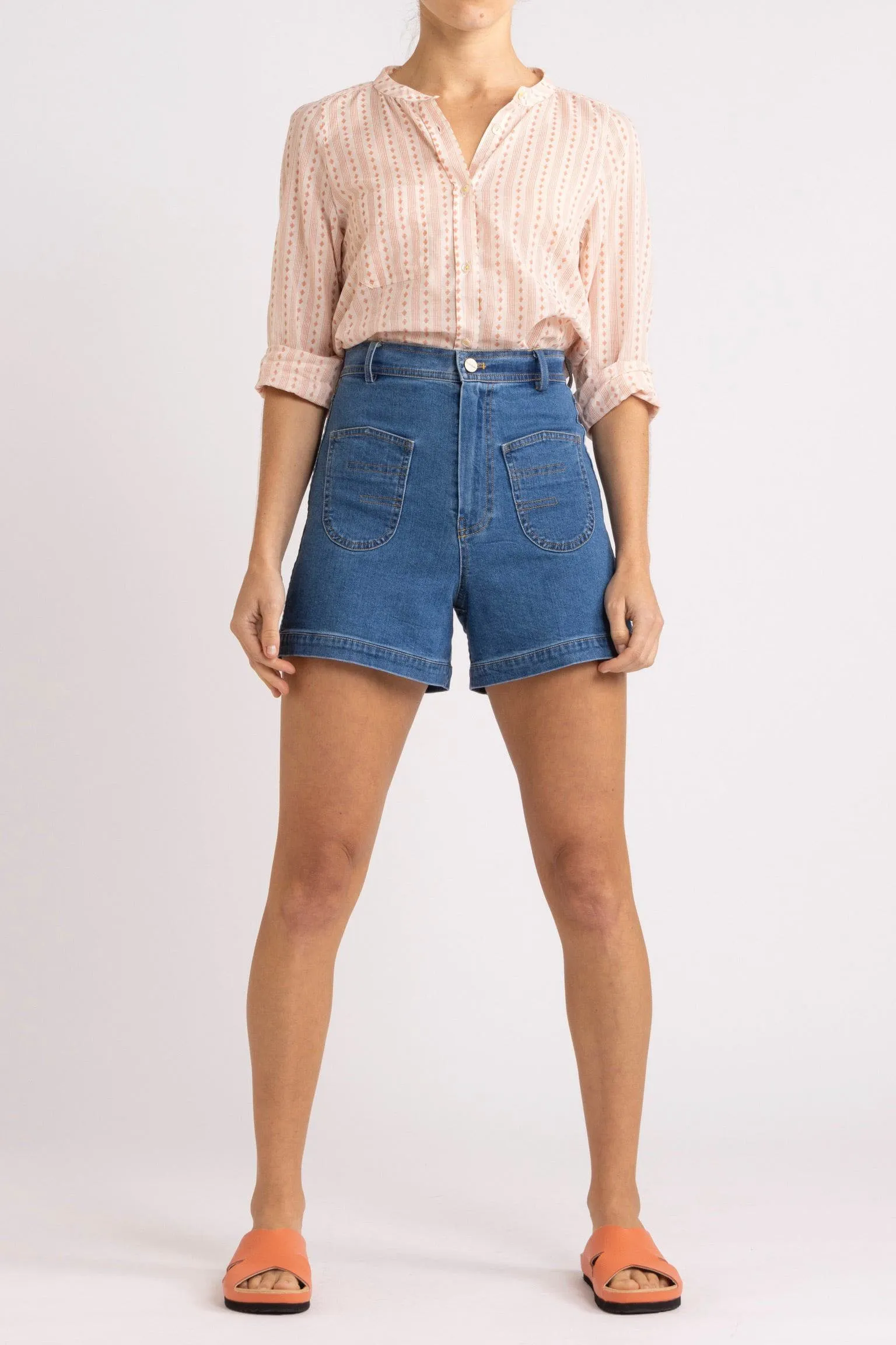 Ellery Stripe Cotton Shirt