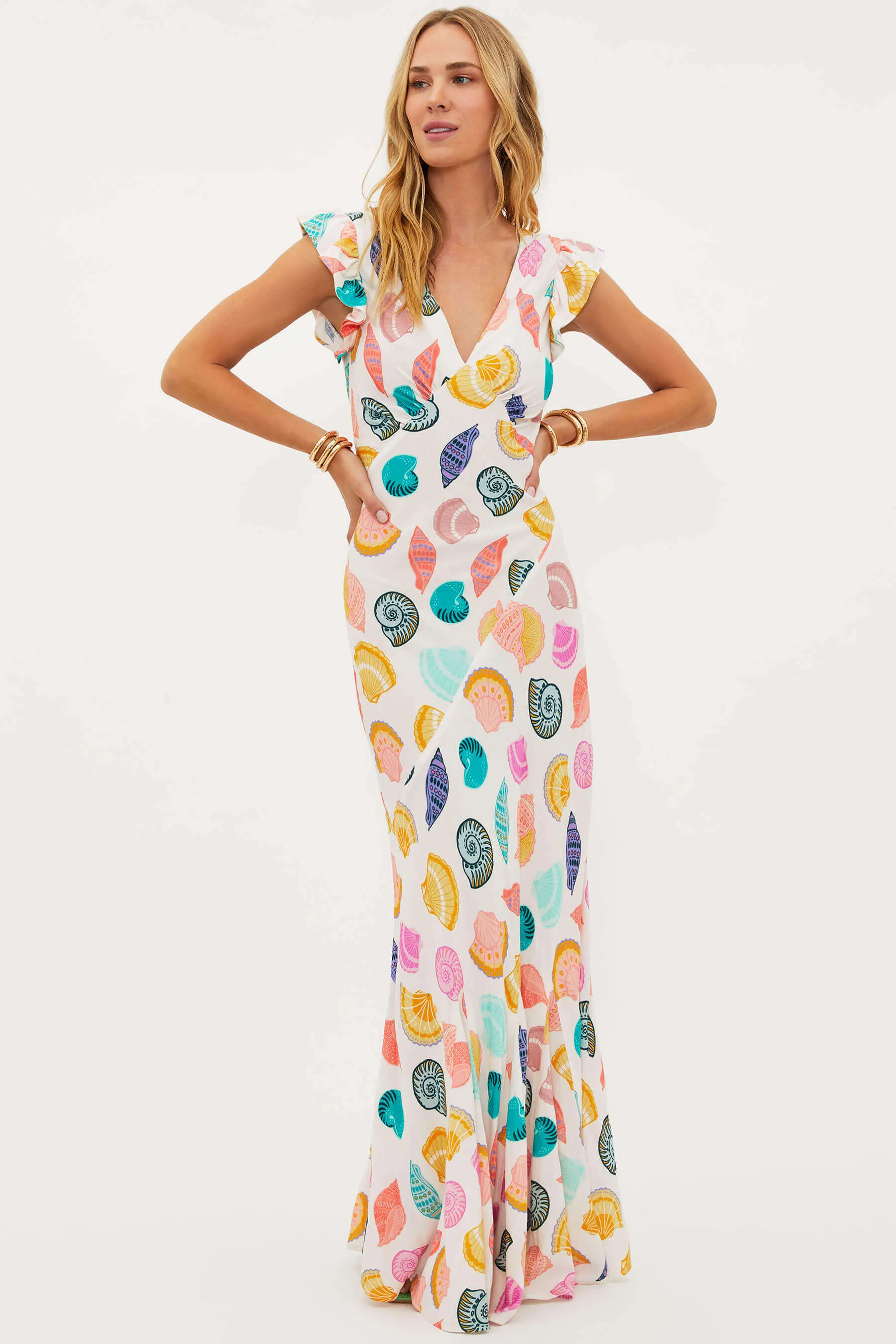 Elodie Dress Coastal Jewel
