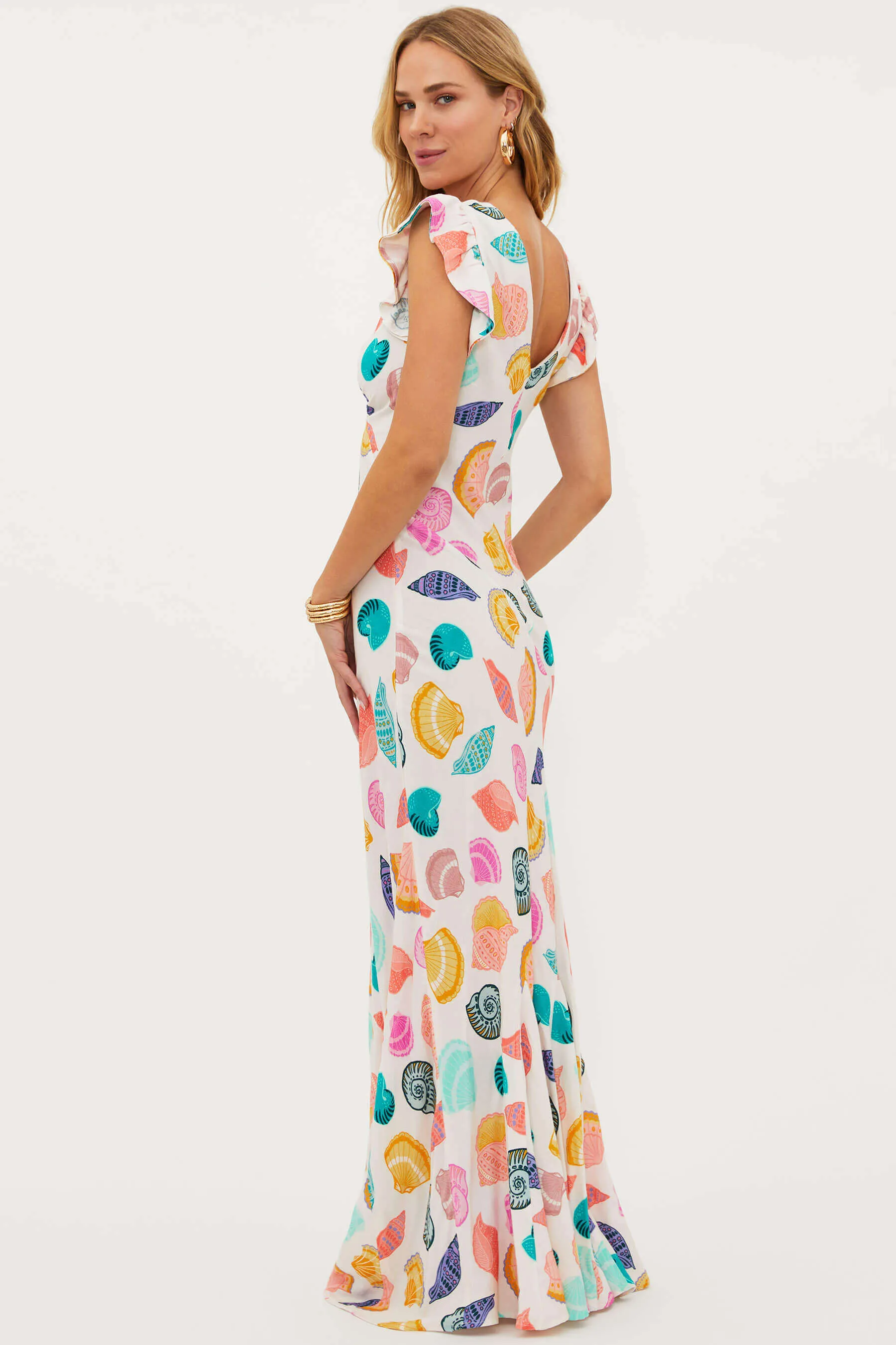 Elodie Dress Coastal Jewel
