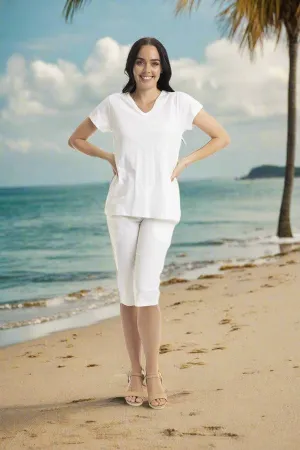 Essentials Knits V Neck T shirt