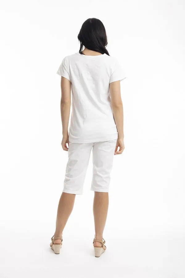 Essentials Knits V Neck T shirt