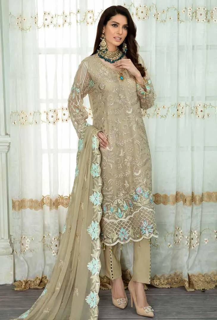 Farmaish Festive Chiffon Collection by Zebtan – FC-05
