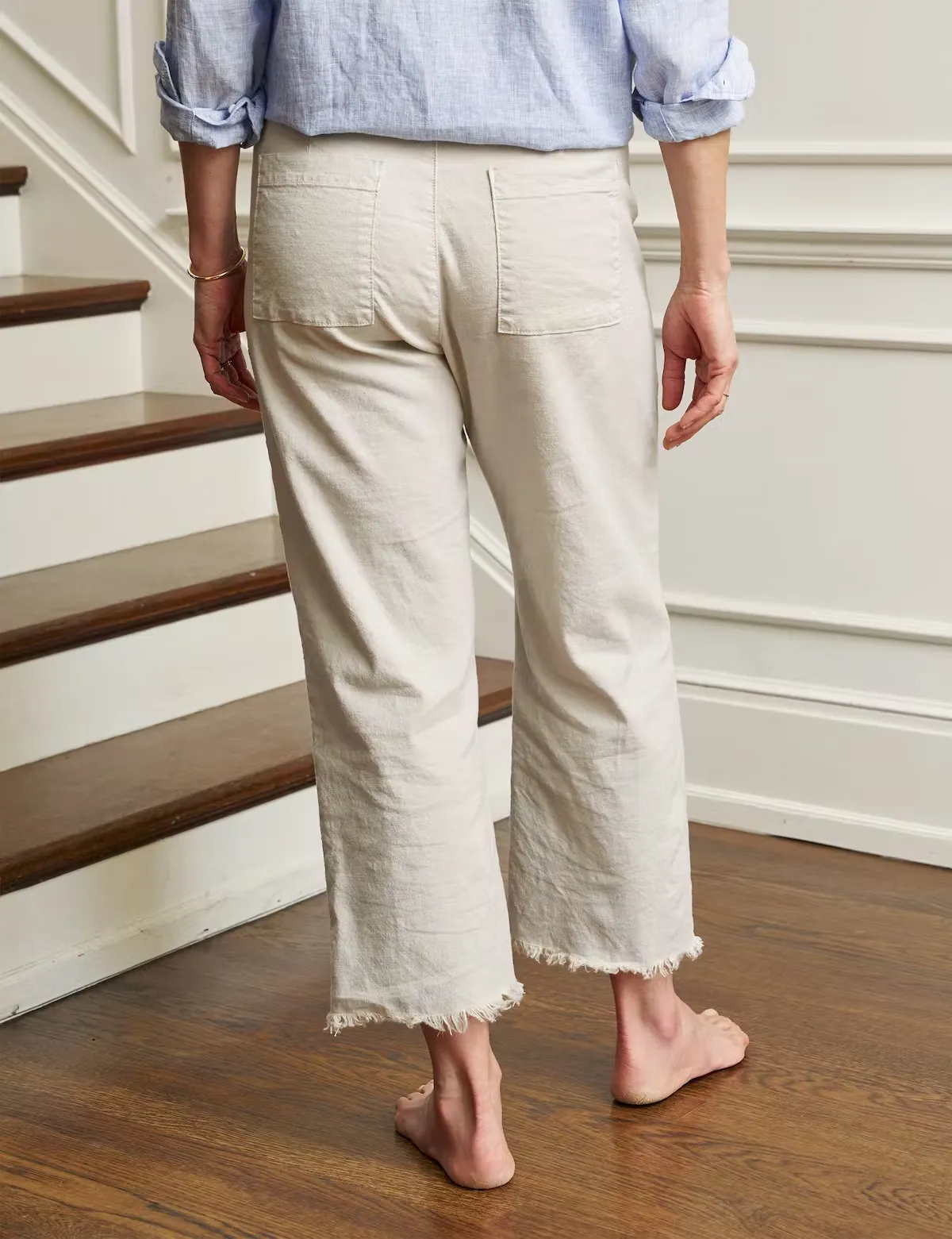 Frank & Eileen -  Kinsale Performance Pant in Cement