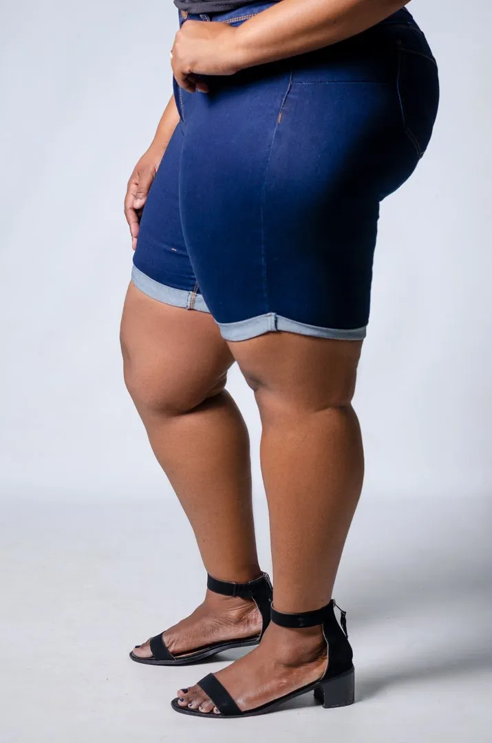 Gesture Bermuda Shorts - Indigo