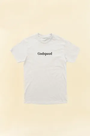 Godspeed 'Zenith' Heavyweight Organic T-Shirt - Natural