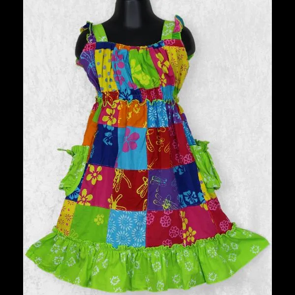 Harper's Patchwork Dress (Ages:2, 4, 6)