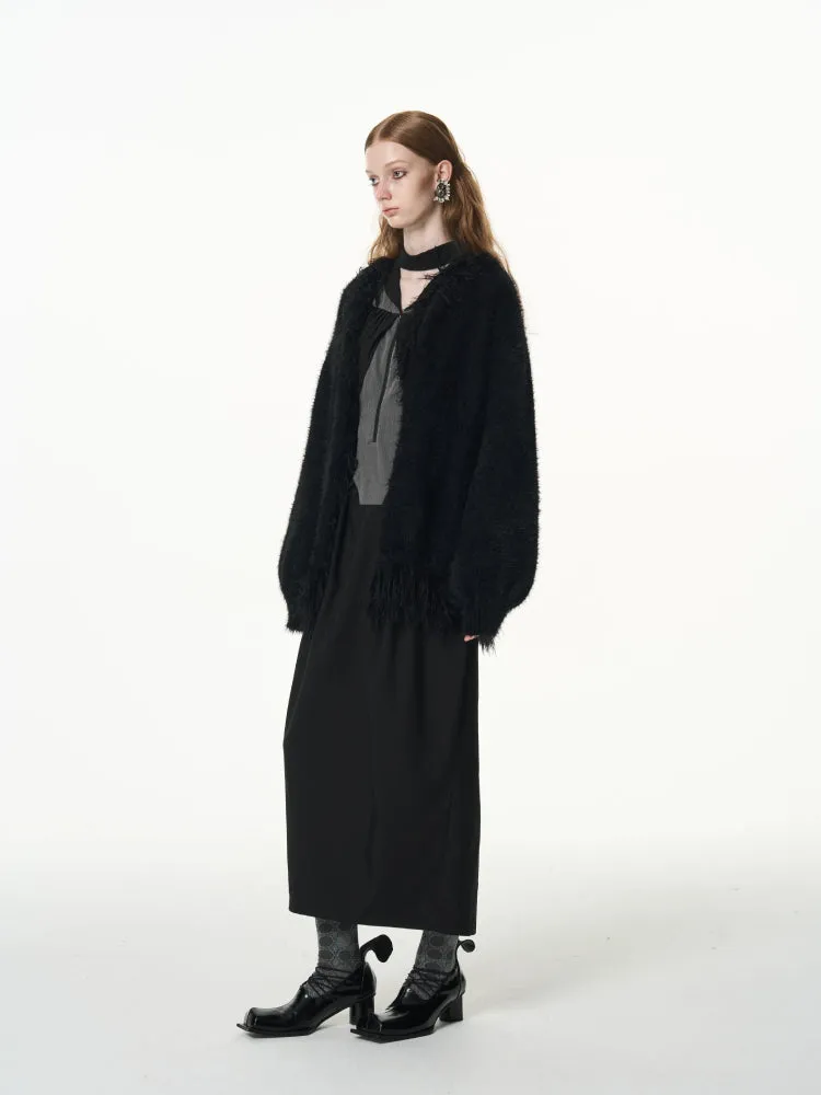 Imitation mink loose thick coat【s0000007325】