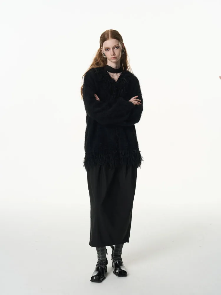 Imitation mink loose thick coat【s0000007325】