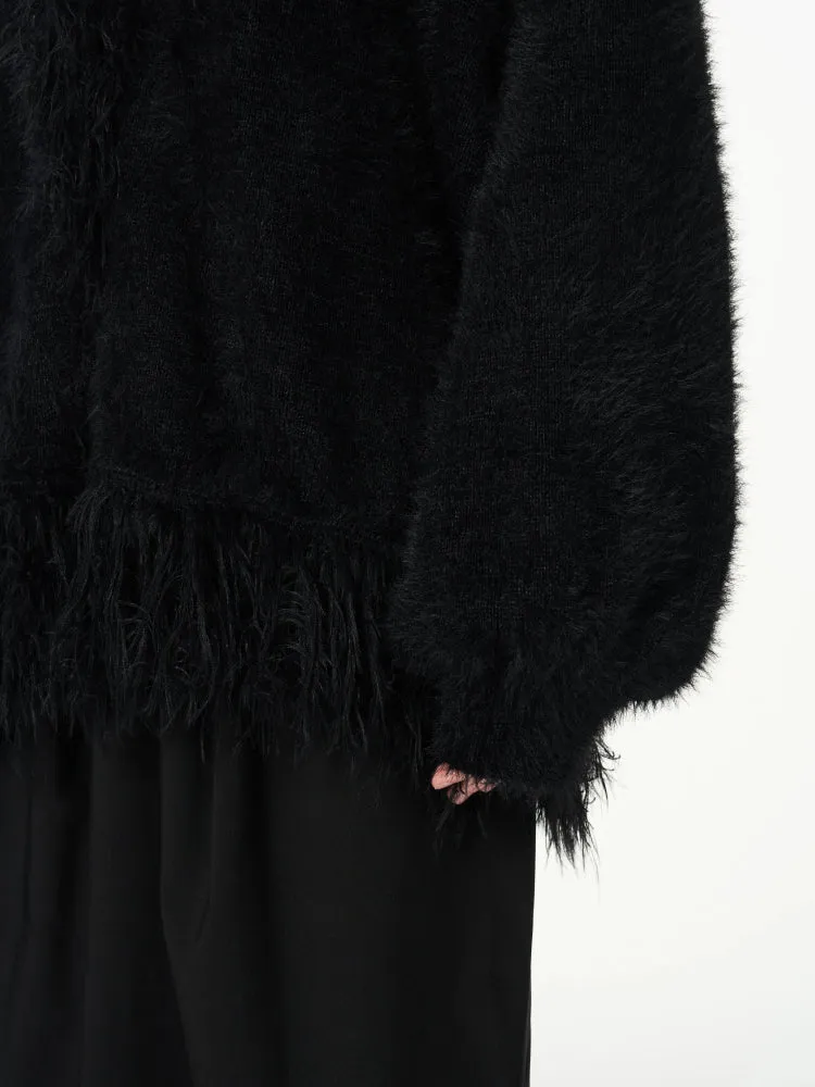 Imitation mink loose thick coat【s0000007325】