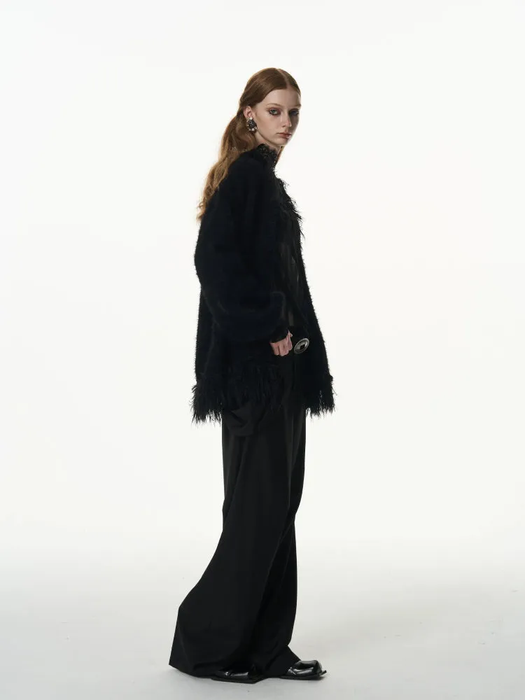 Imitation mink loose thick coat【s0000007325】