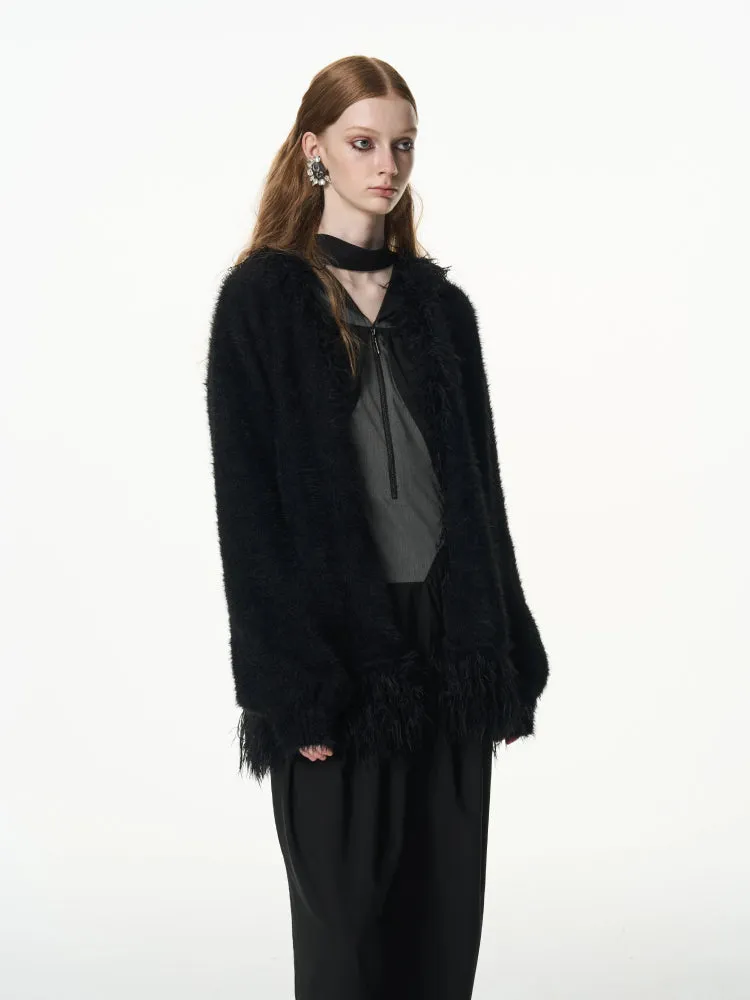 Imitation mink loose thick coat【s0000007325】