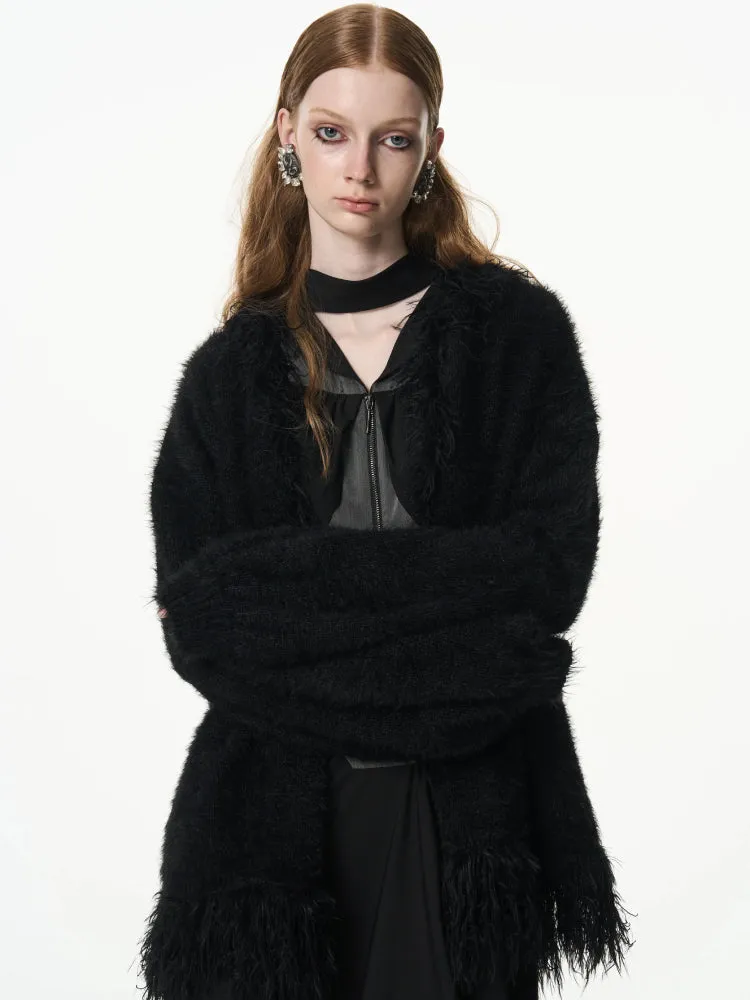 Imitation mink loose thick coat【s0000007325】