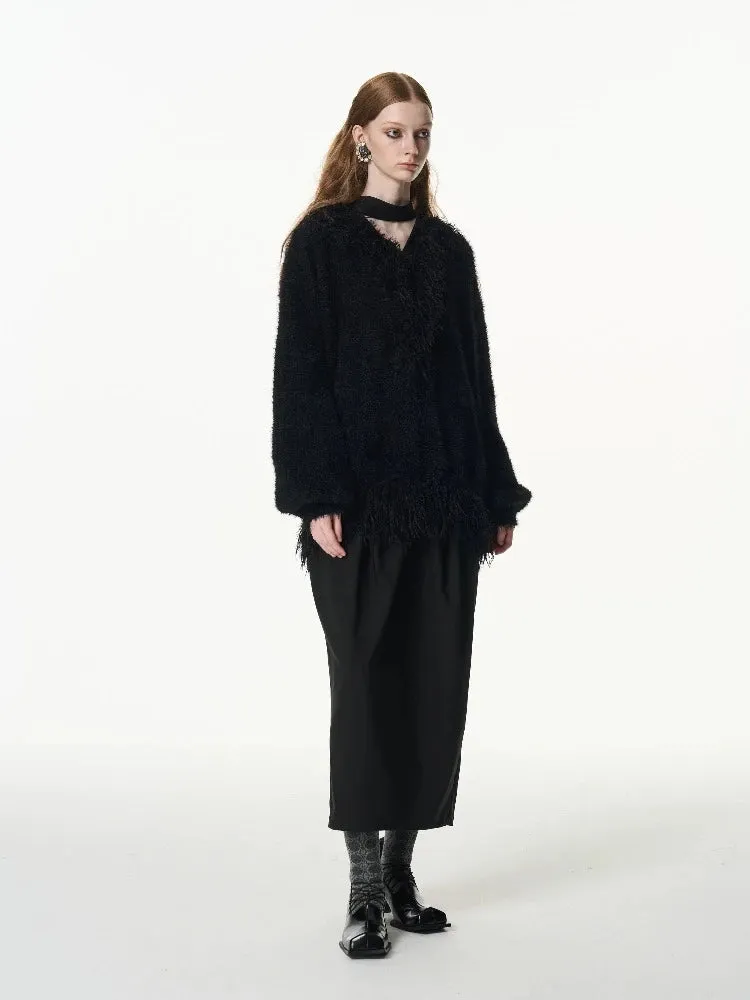Imitation mink loose thick coat【s0000007325】