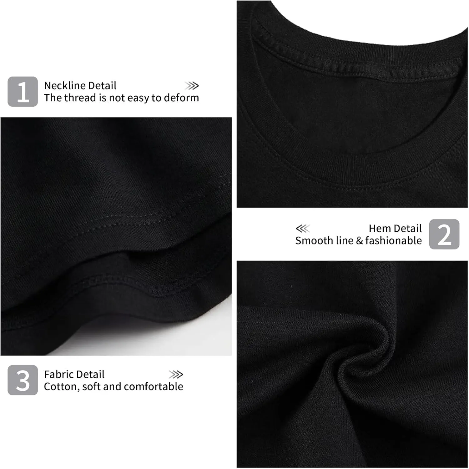 JoJo's Bizarre Adventure Shirt Anime Fashion Trend t-Shirt Unisex Short-Sleeved Tops Teen Fans Gifts Black tee Shirt