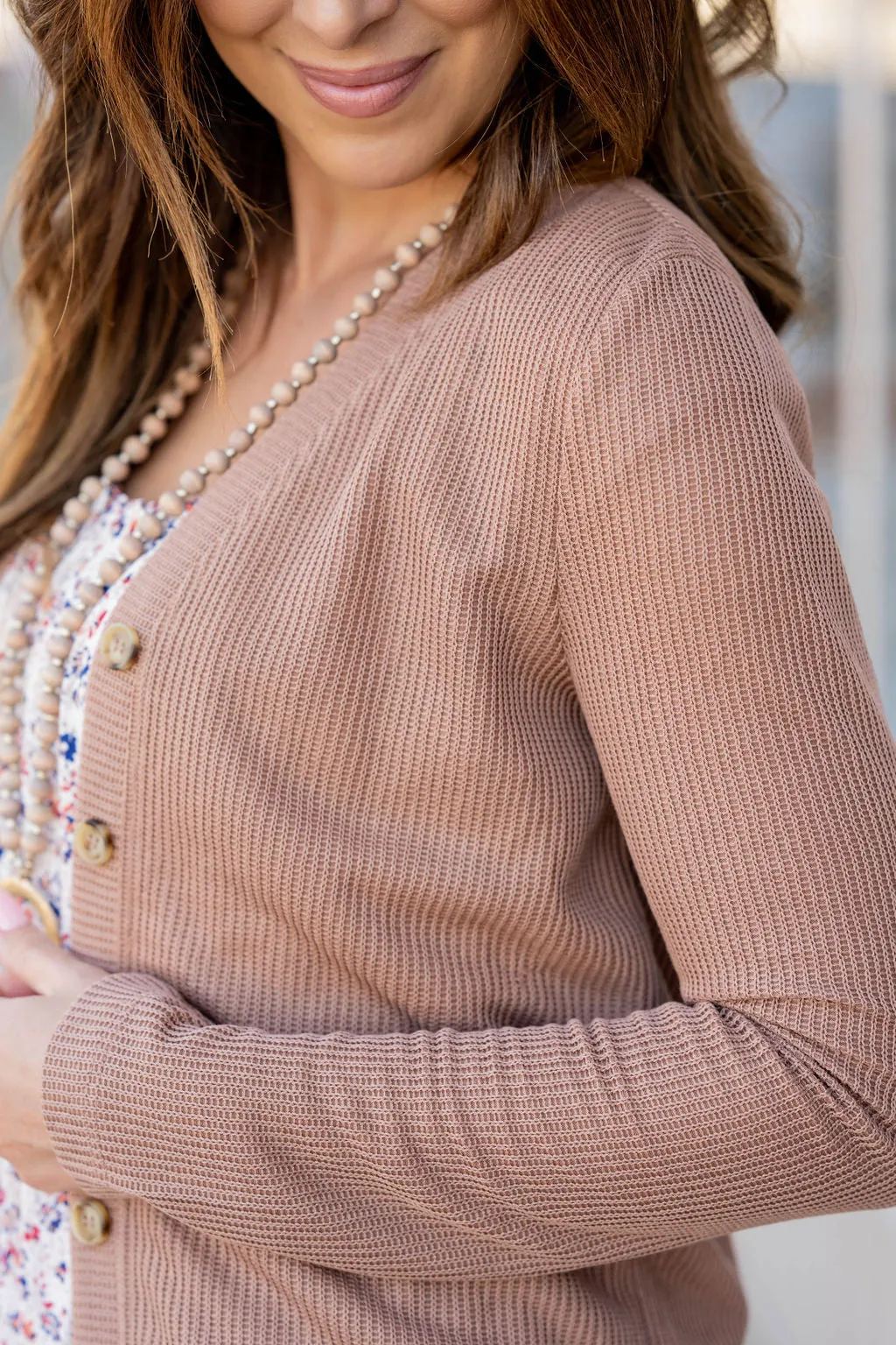 Knit Button Down Cardigan