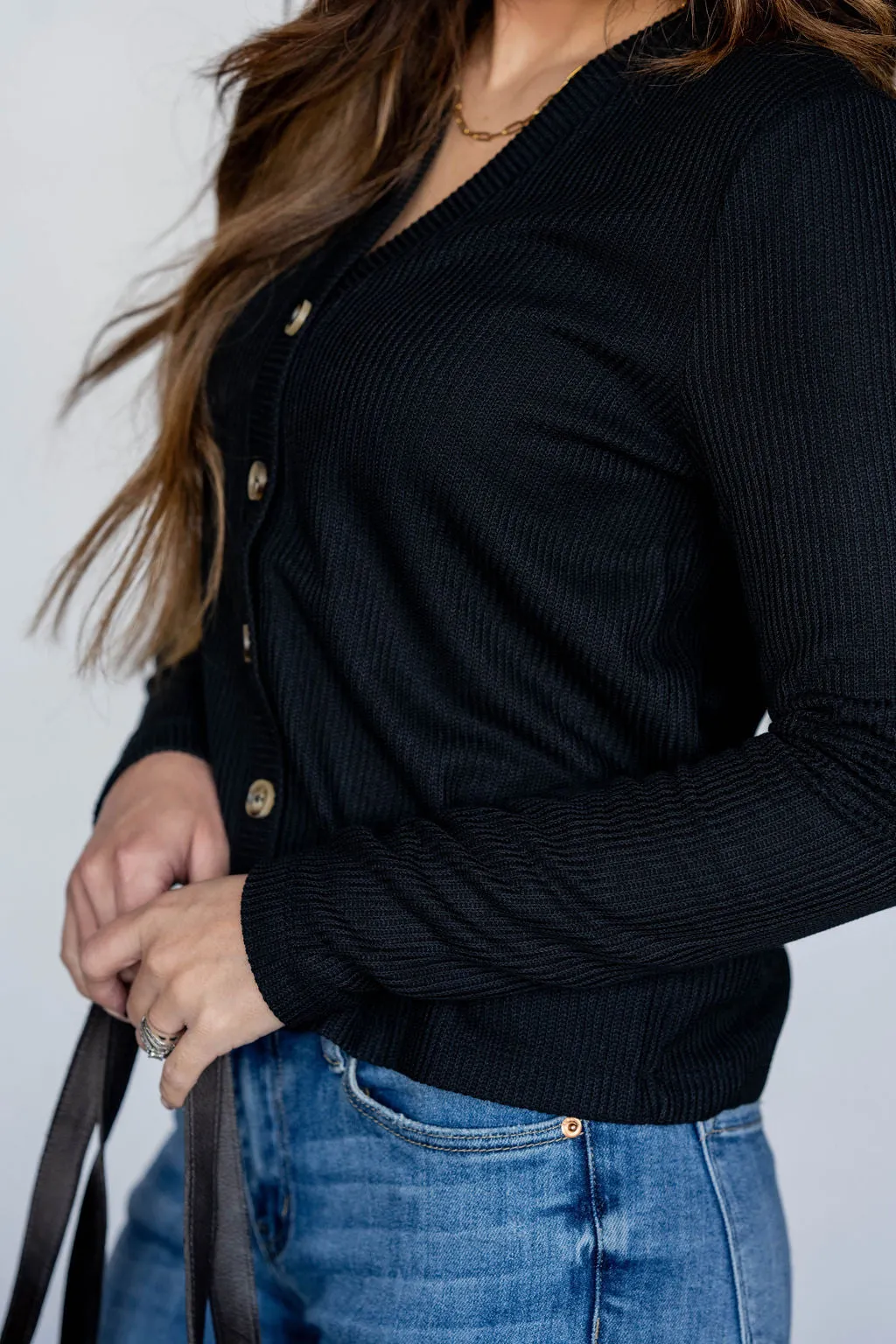 Knit Button Down Cardigan