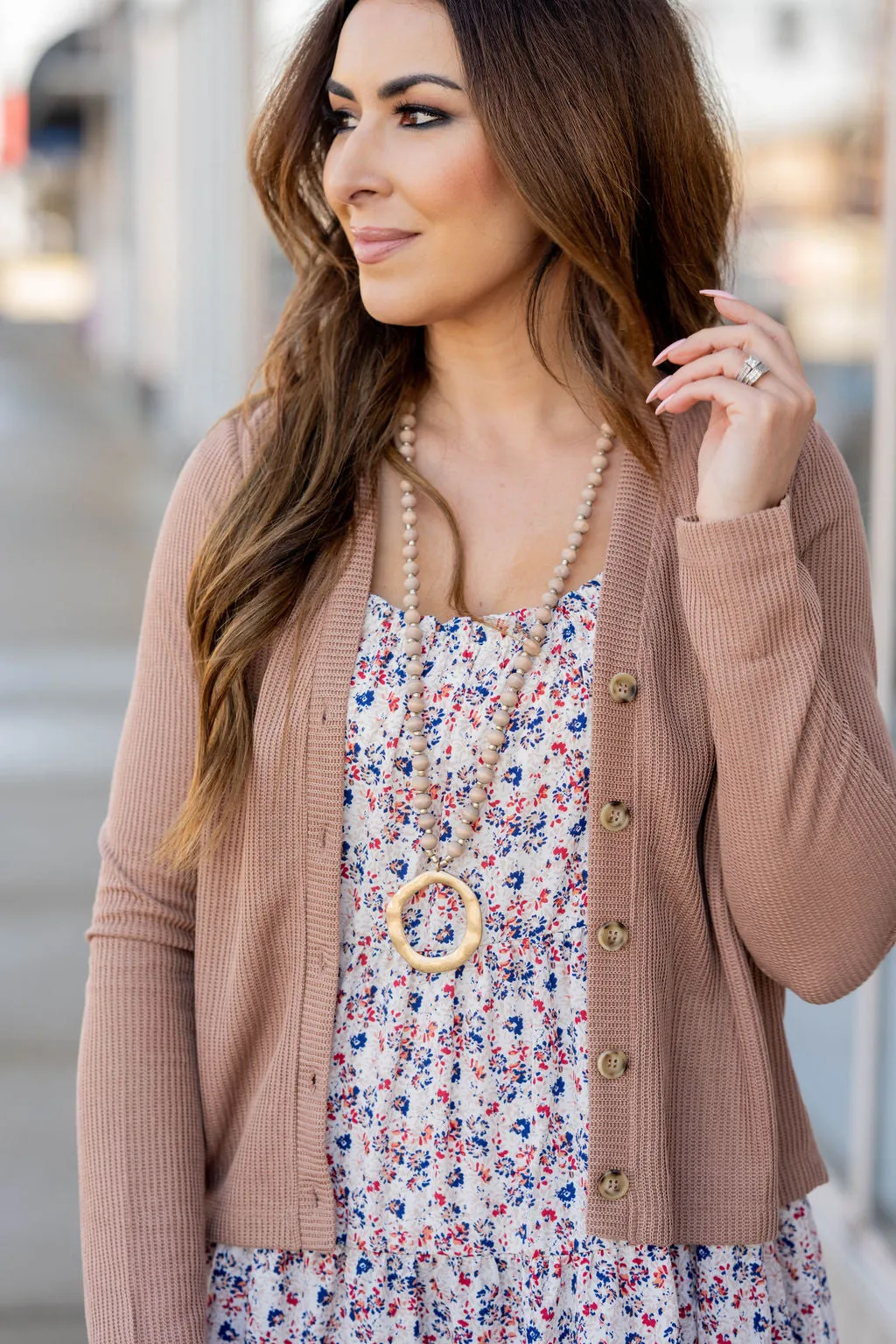 Knit Button Down Cardigan