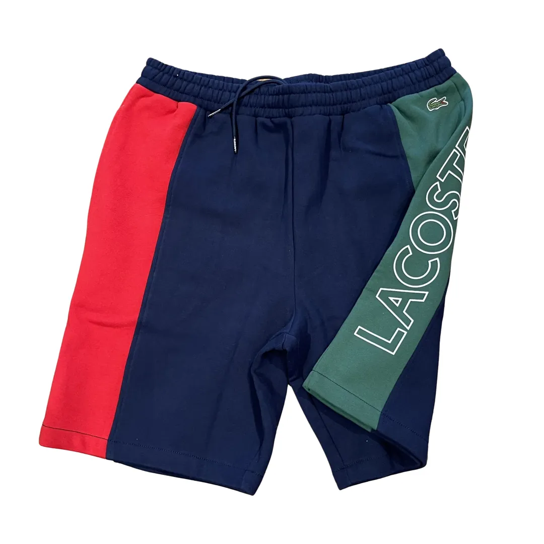 Lacoste JERSEY  Short Men’s -NAVY BLUE /RED /GREEN