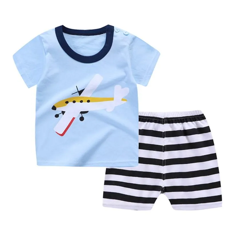 Little Pilot and Gypsy the Giraffe Baby and Toddler Shorts Set of 2
