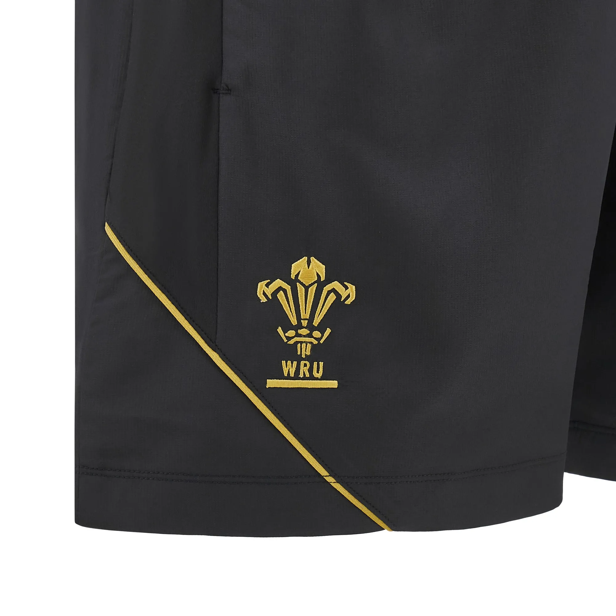 Macron Wales WRU 24/25 Adults Training Six Nations Micro Bermuda Rugby Shorts