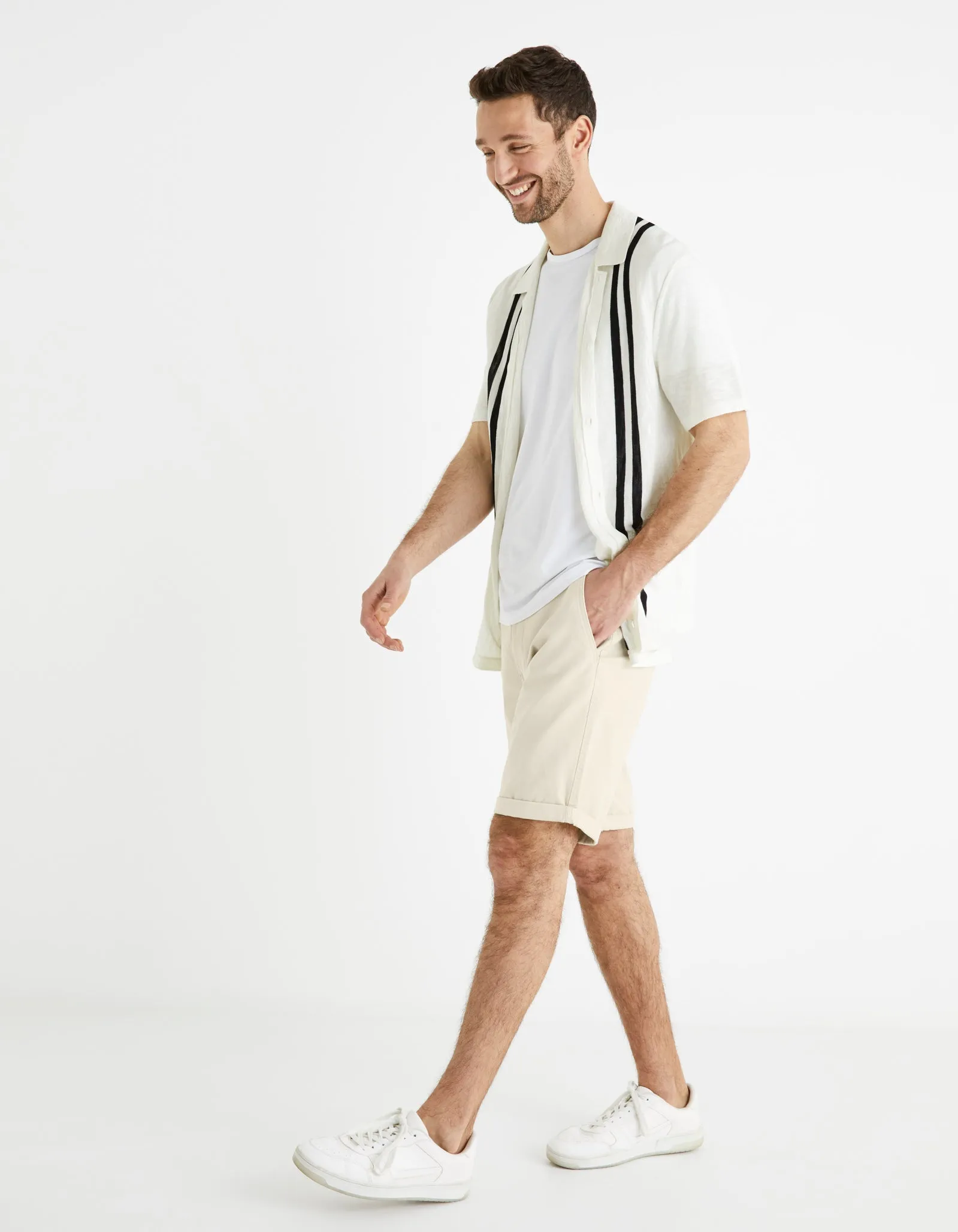 Men - Woven - Bermuda shorts