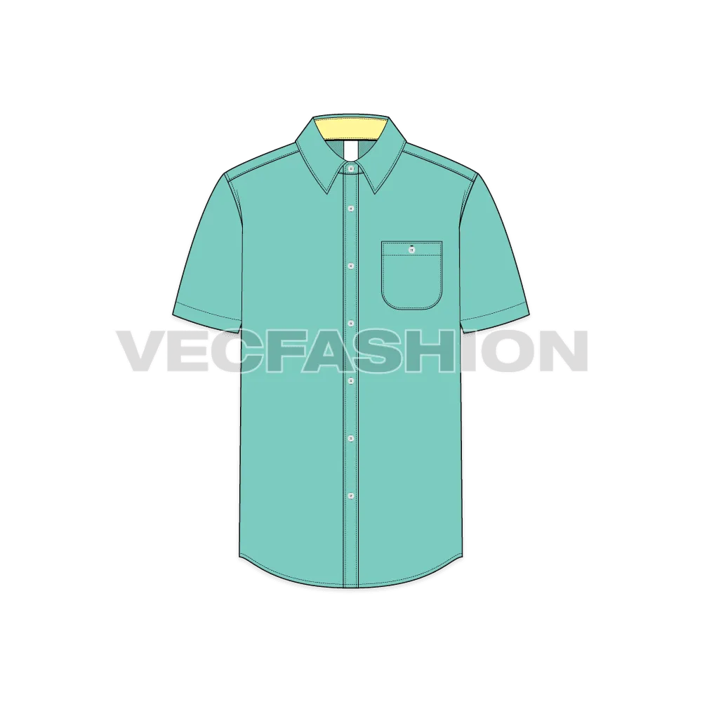 Mens Regular Fit Casual Shirt