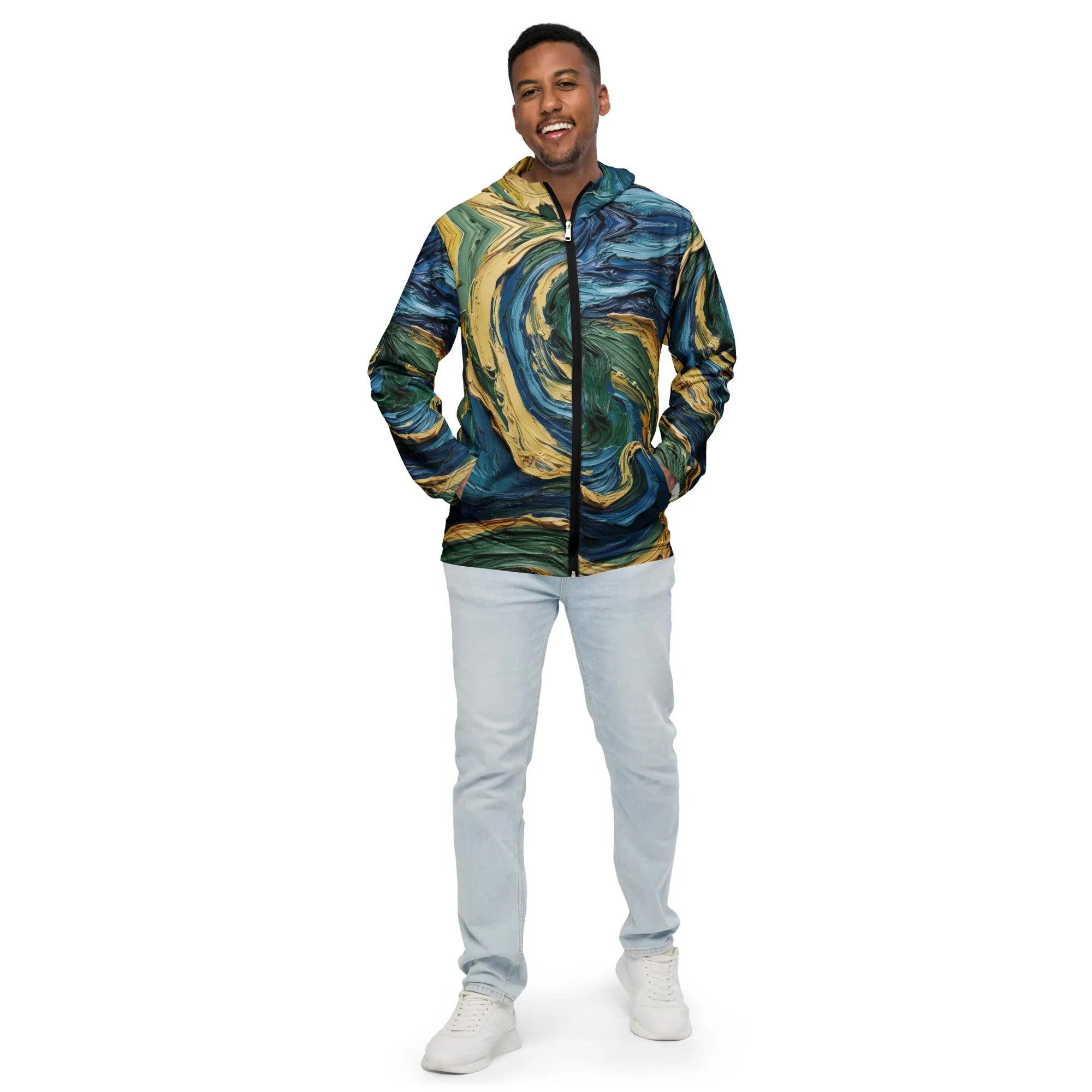 Men’s windbreaker / Vintage Van Gogh