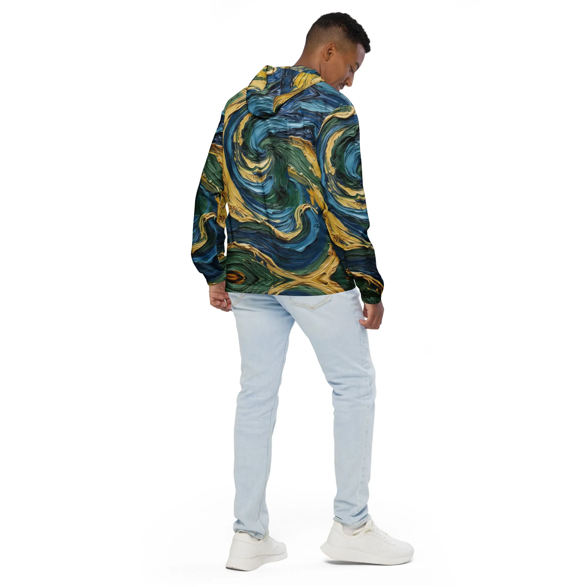 Men’s windbreaker / Vintage Van Gogh