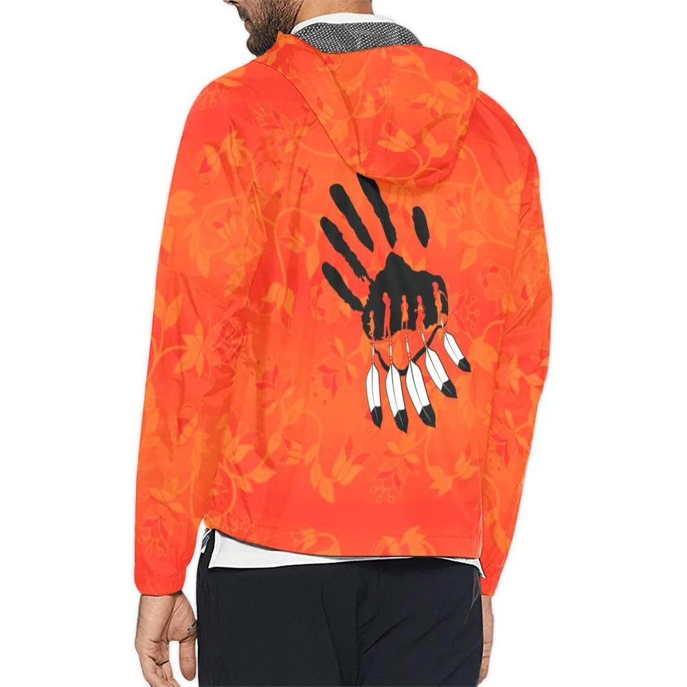 Orange Days Orange A feather for each Unisex Windbreaker
