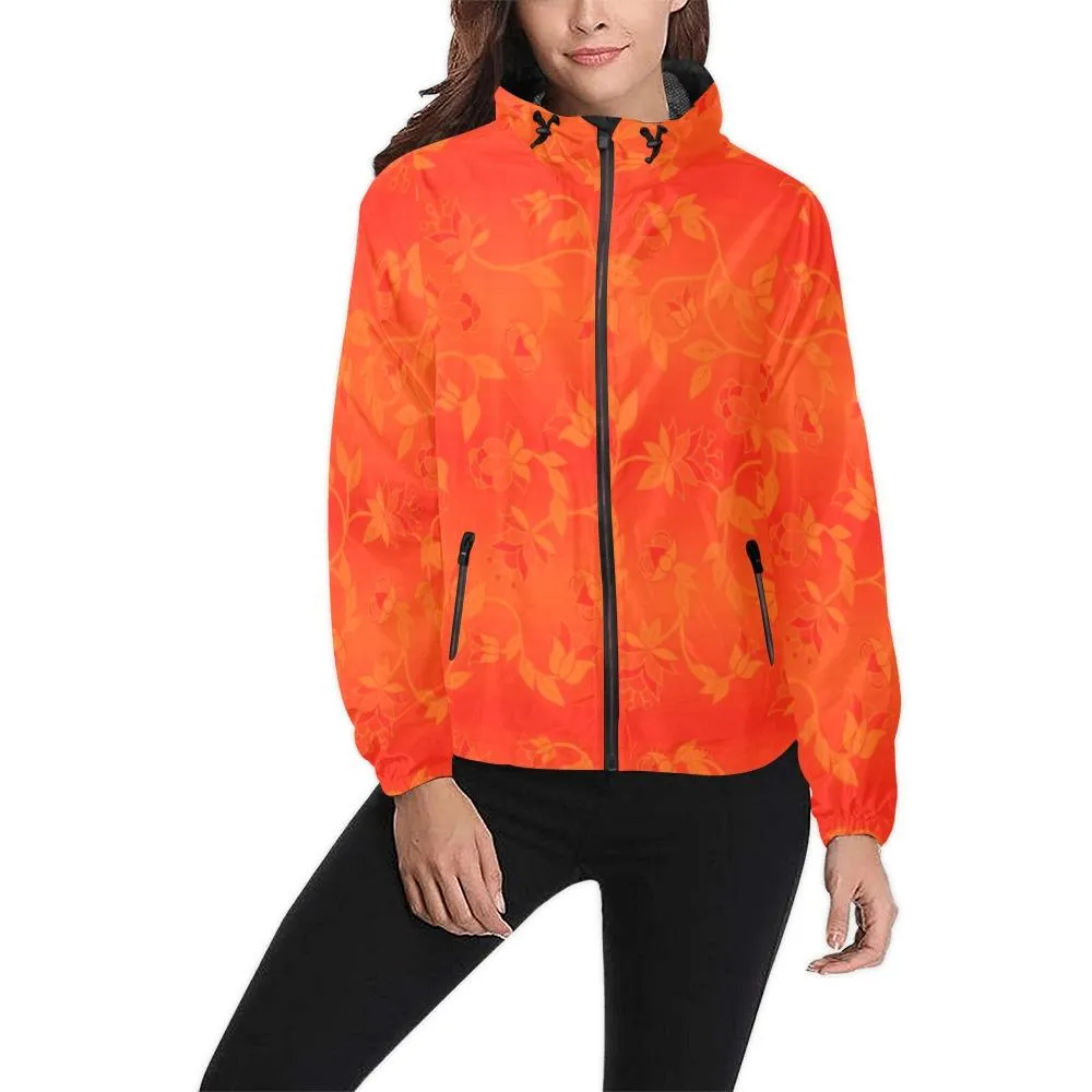 Orange Days Orange A feather for each Unisex Windbreaker