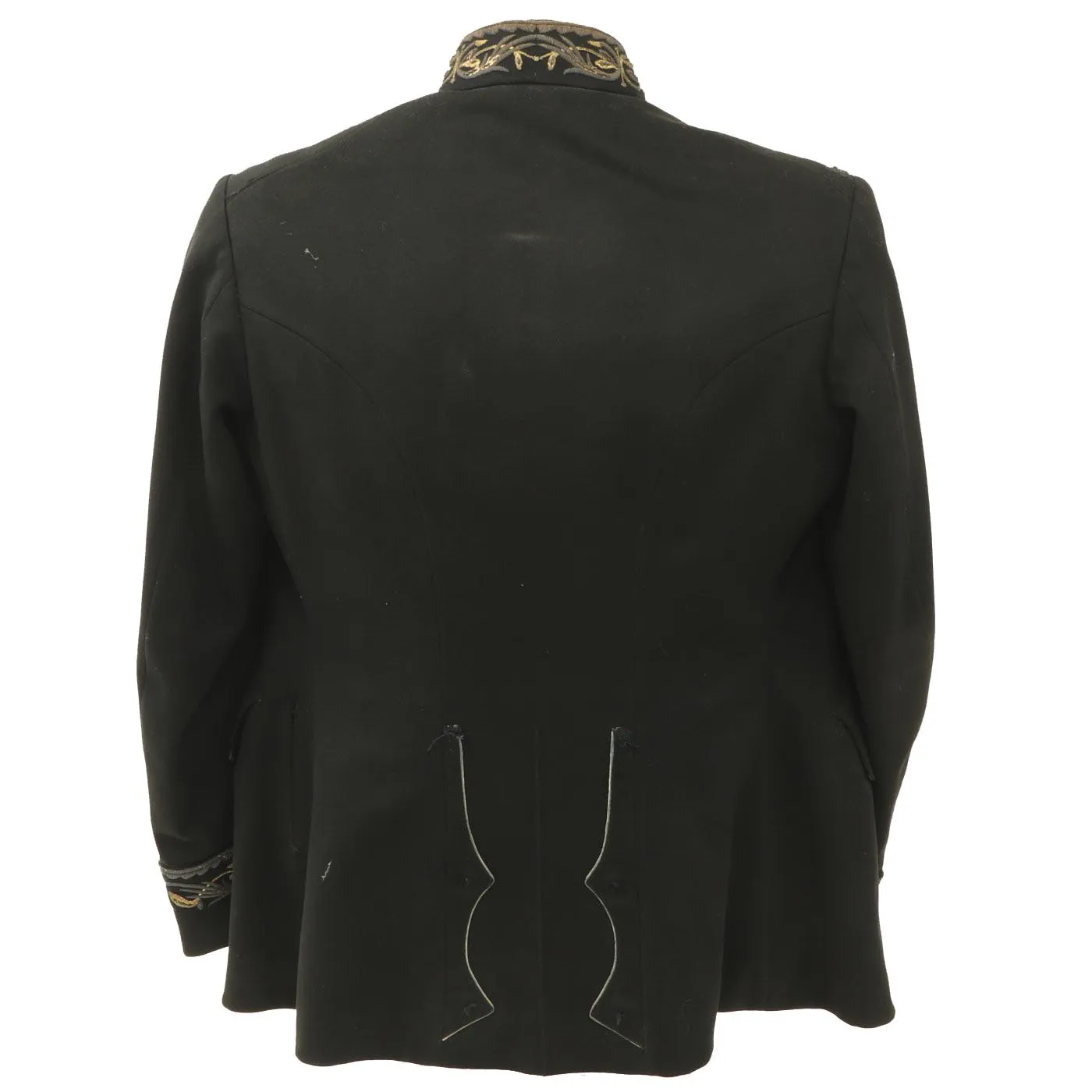 Original 1930s Mexican Military Officer Jacket with Extensive Custom Embroidery