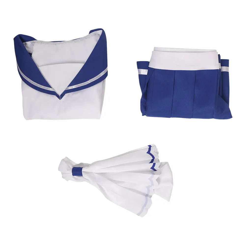 OSHI NO KO Hoshino Rubii Blue Sailor Dress Outfits Halloween Carnival Cosplay Costume