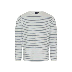 Pauli Tee - Pearl / Dusty Blue