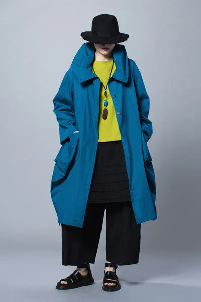 Phoenix Coat in Ocean Canvas