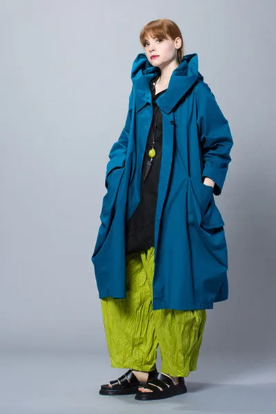 Phoenix Coat in Ocean Canvas