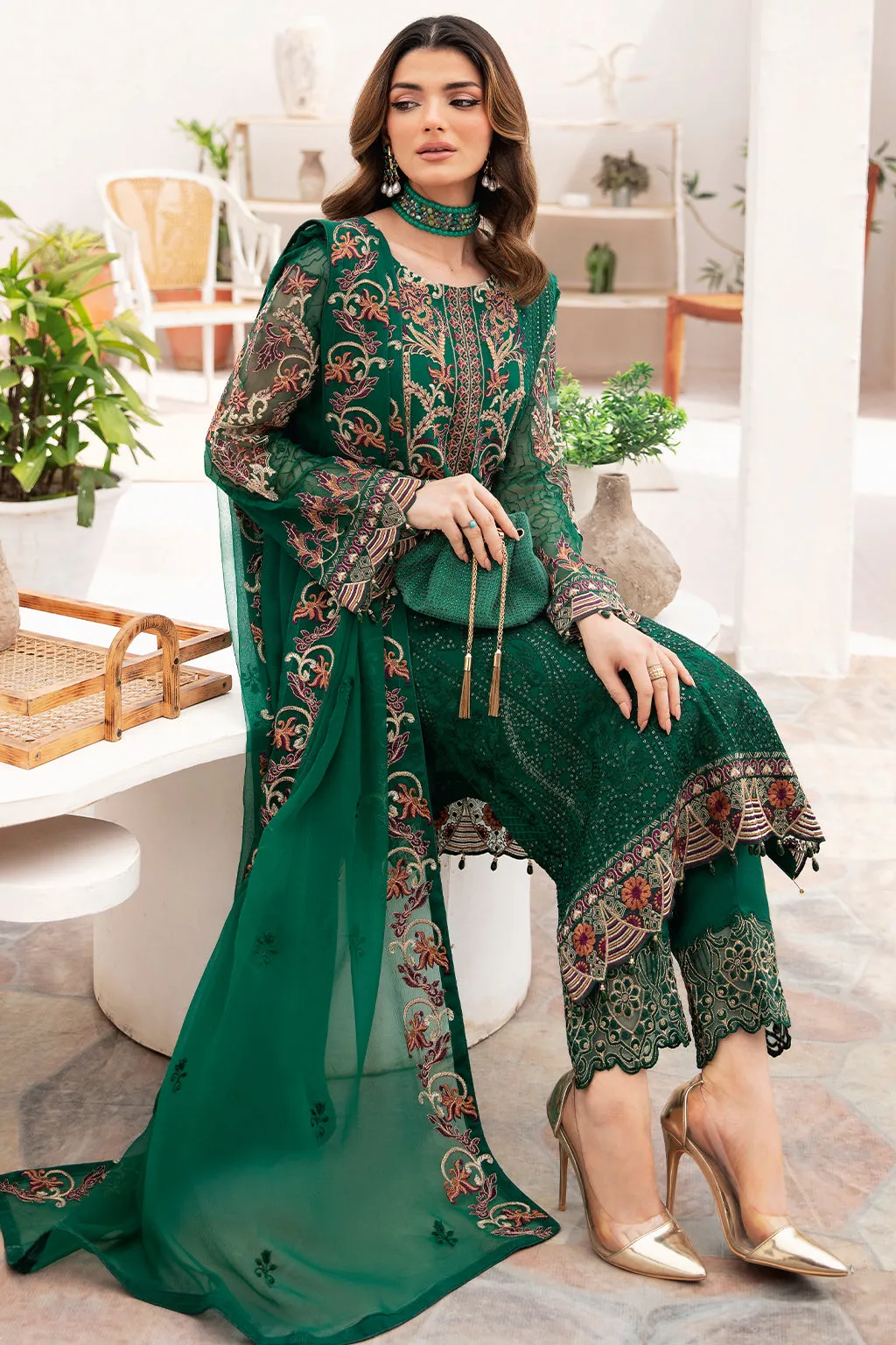 Ramsha Chevron Formal Collection – A-704