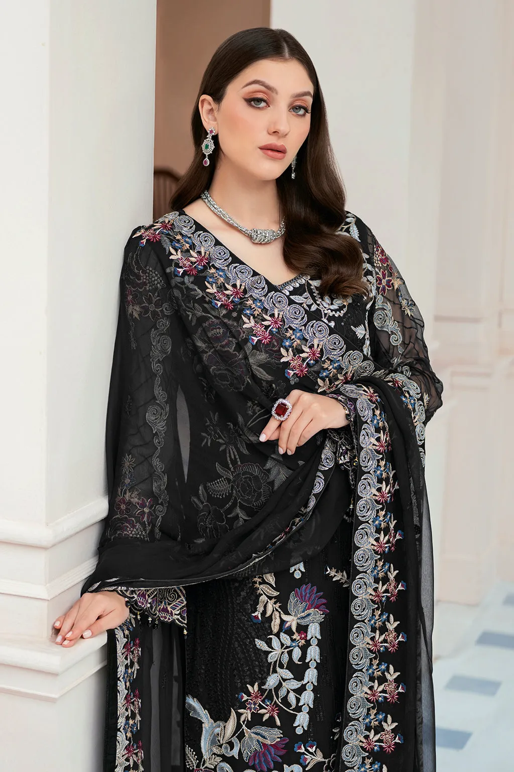 Ramsha Rangoon Luxury Chiffon Collection – D-906