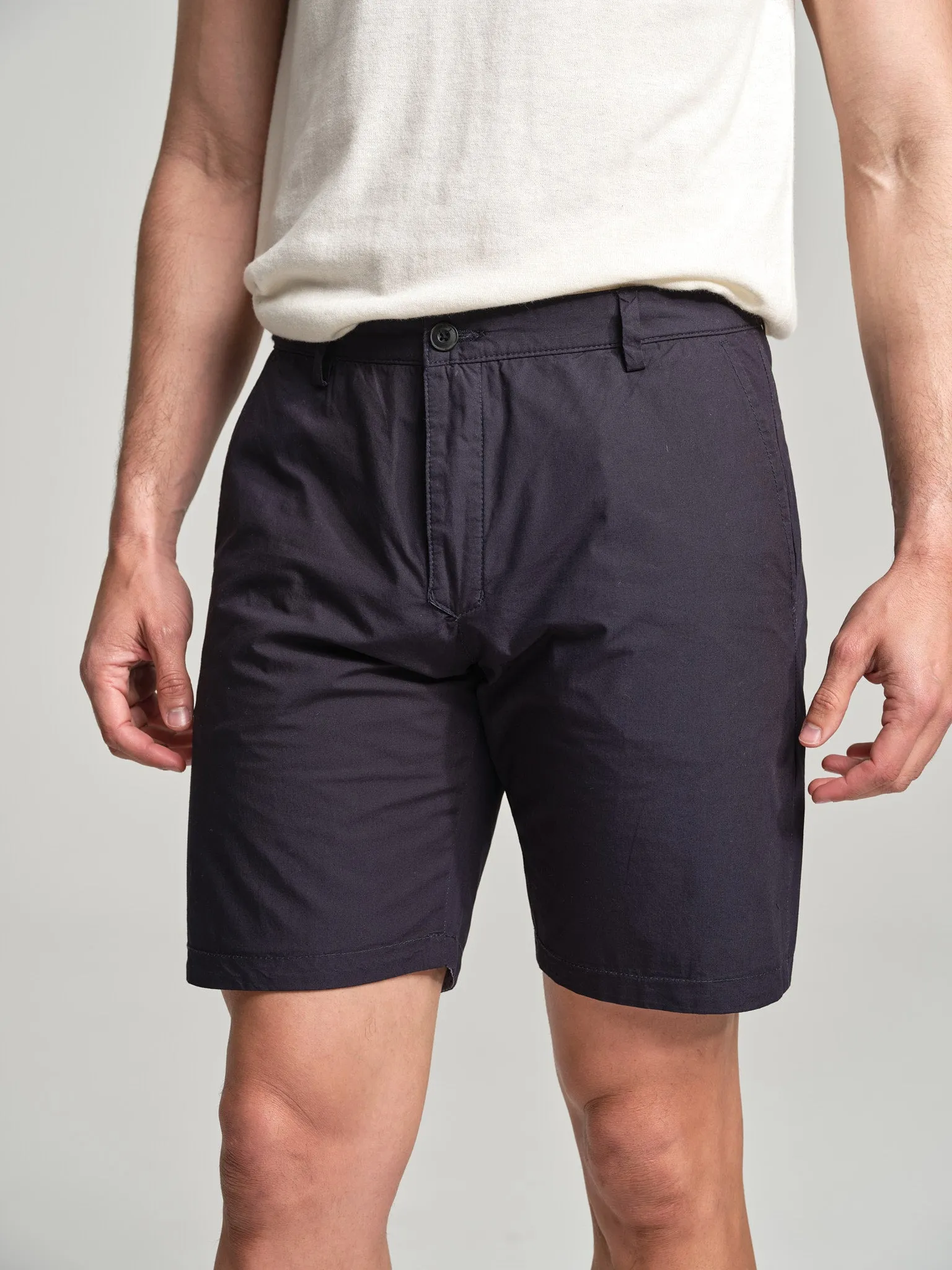 Reversible bermuda shorts
