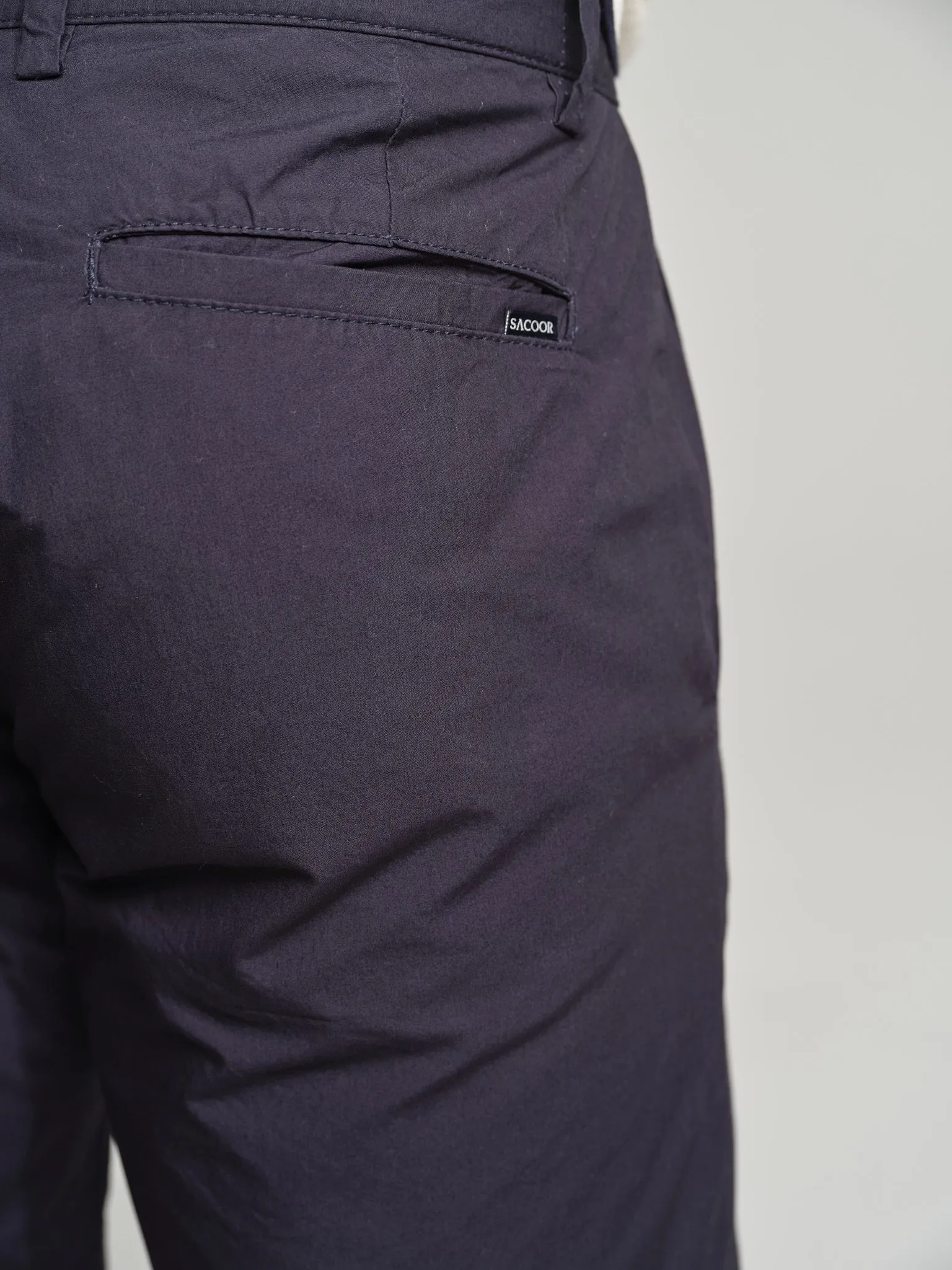 Reversible bermuda shorts