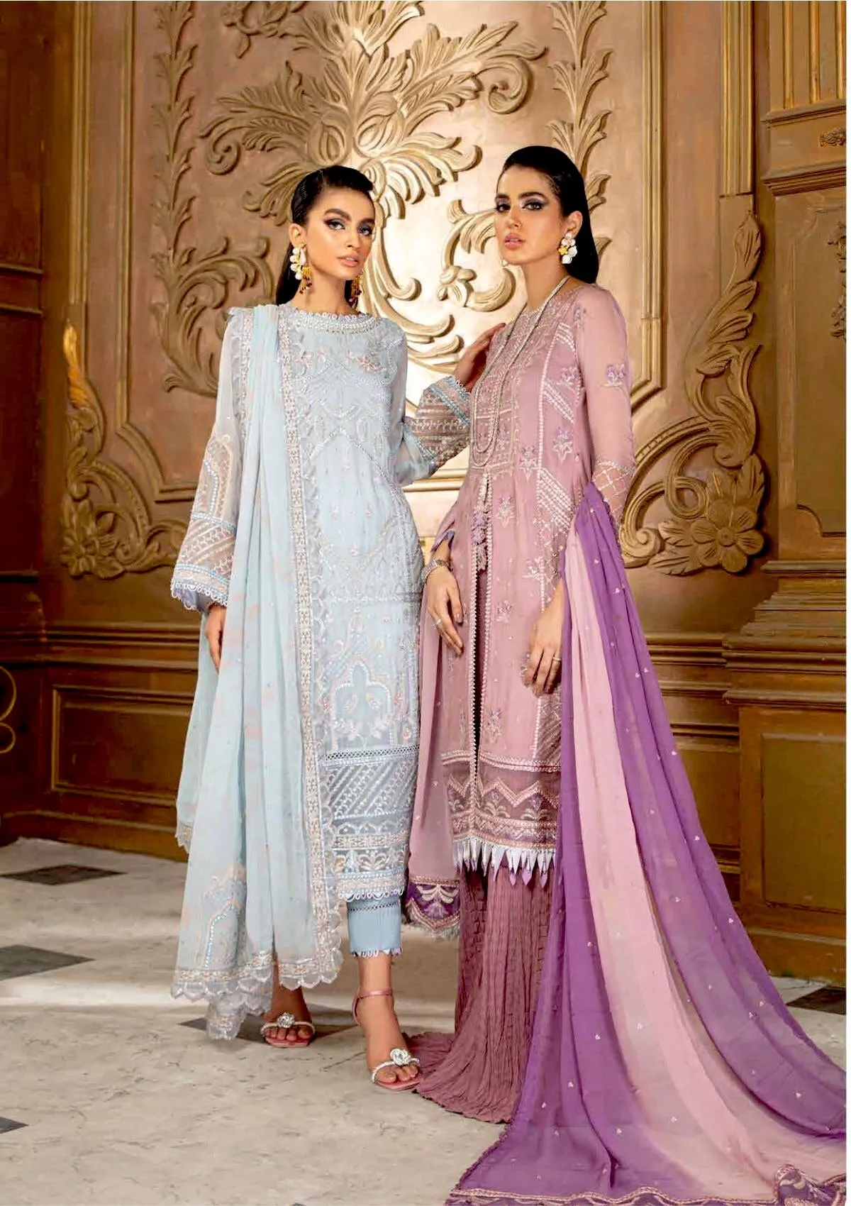 Roheenaz by Mushq Luxury Chiffon Collection '21 – D-9