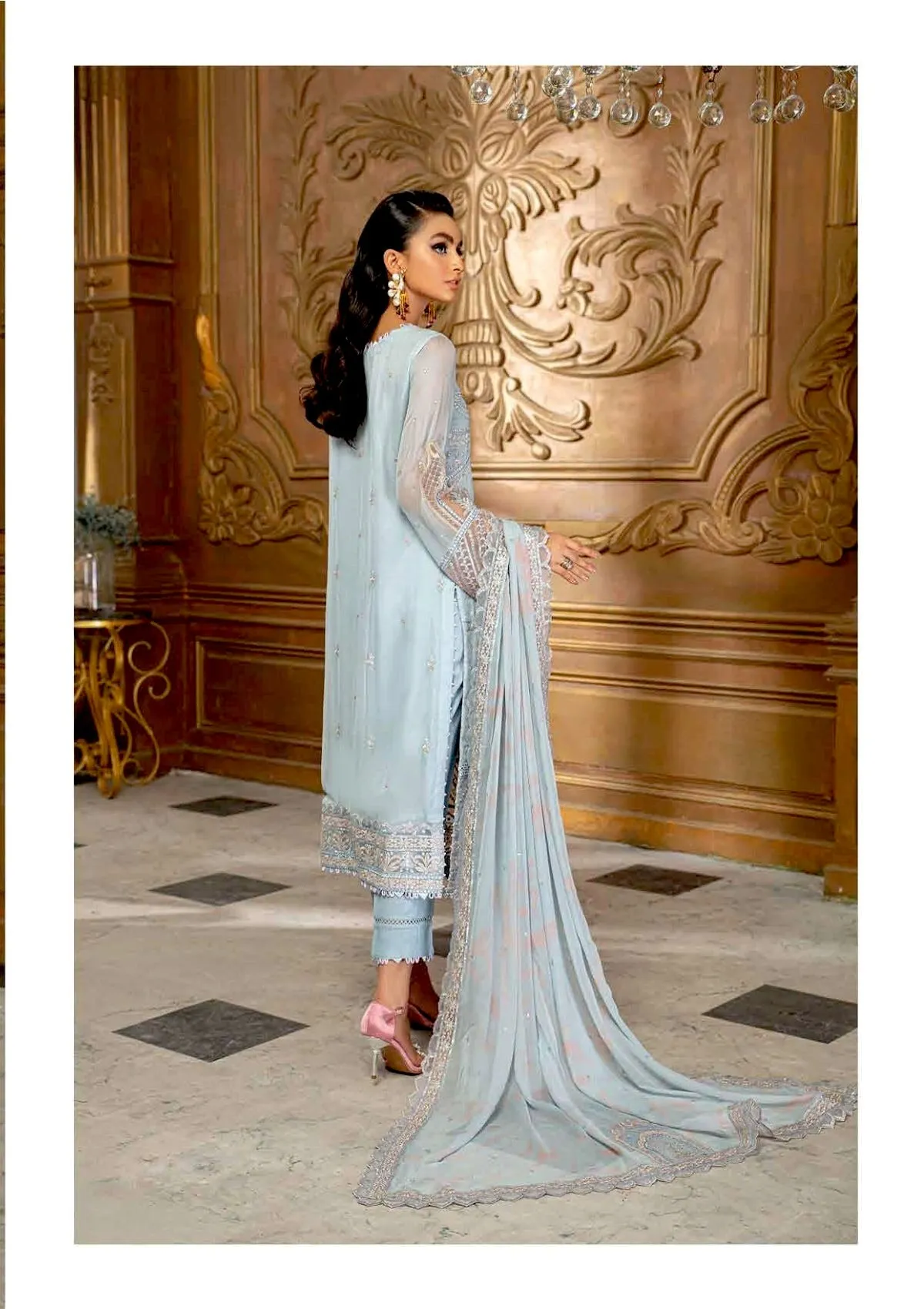 Roheenaz by Mushq Luxury Chiffon Collection '21 – D-9