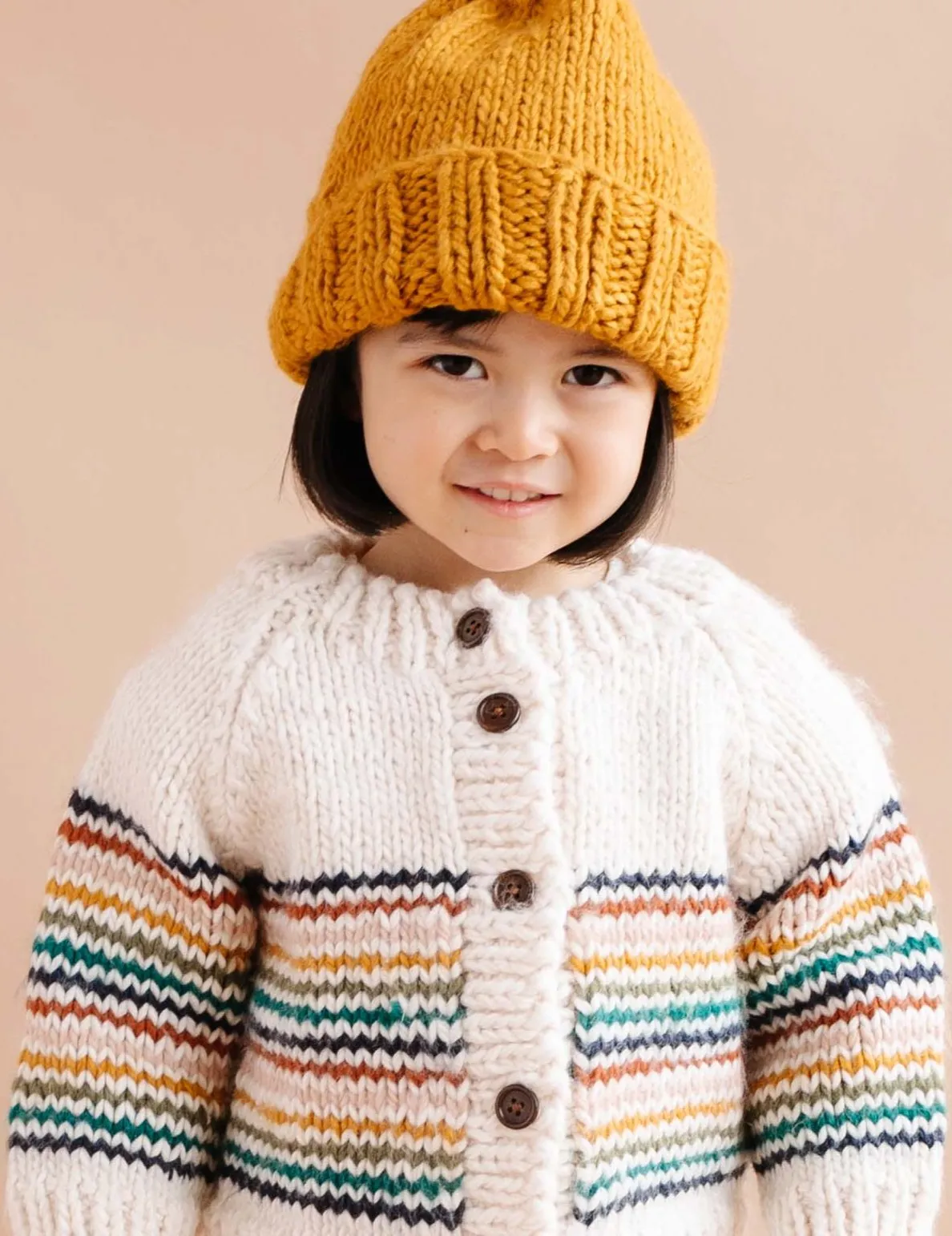 Stripe Cardigan in Retro