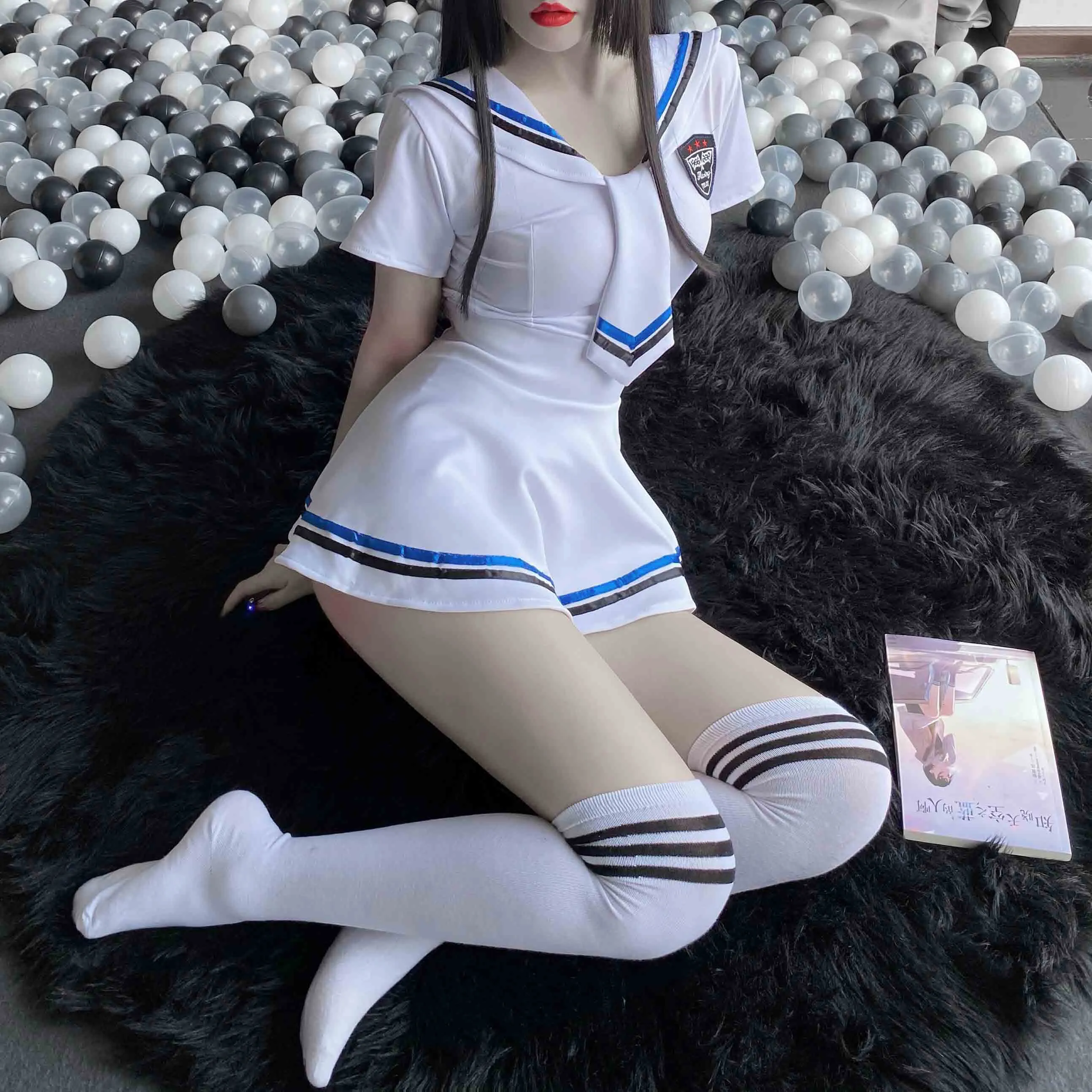 T-2472 Japanese cute sailor costume