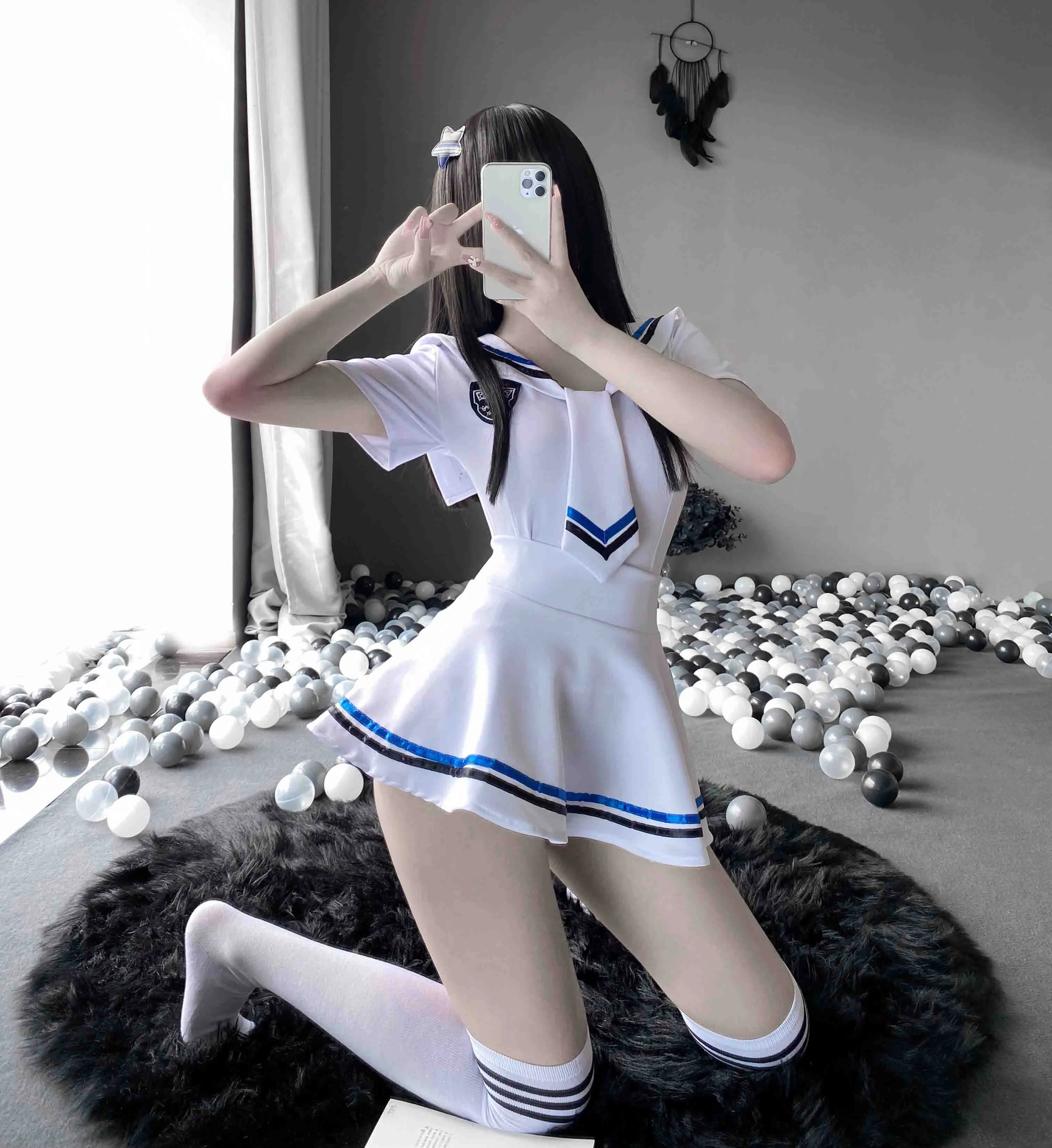 T-2472 Japanese cute sailor costume