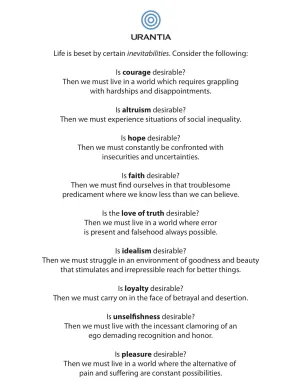 T-Shirt (Adult) – "Urantia Inevitabilities"