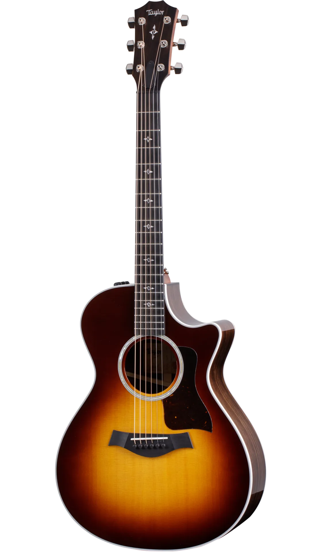 Taylor 412ce-R Grand Concert Acoustic Electric Guitar - Tobacco Sunburst Top