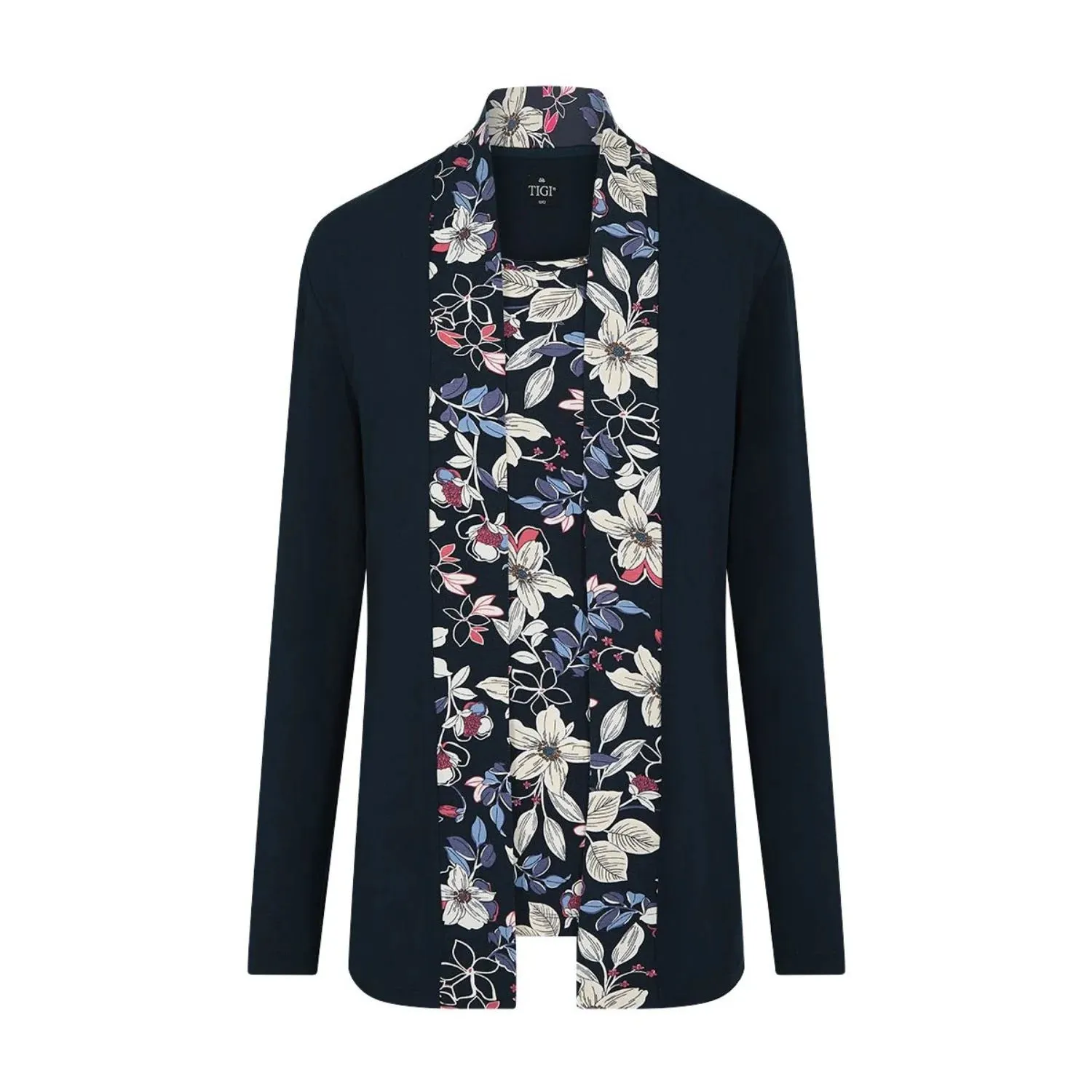 TIGI 18/20 Lily Inner Mock Cardi Top