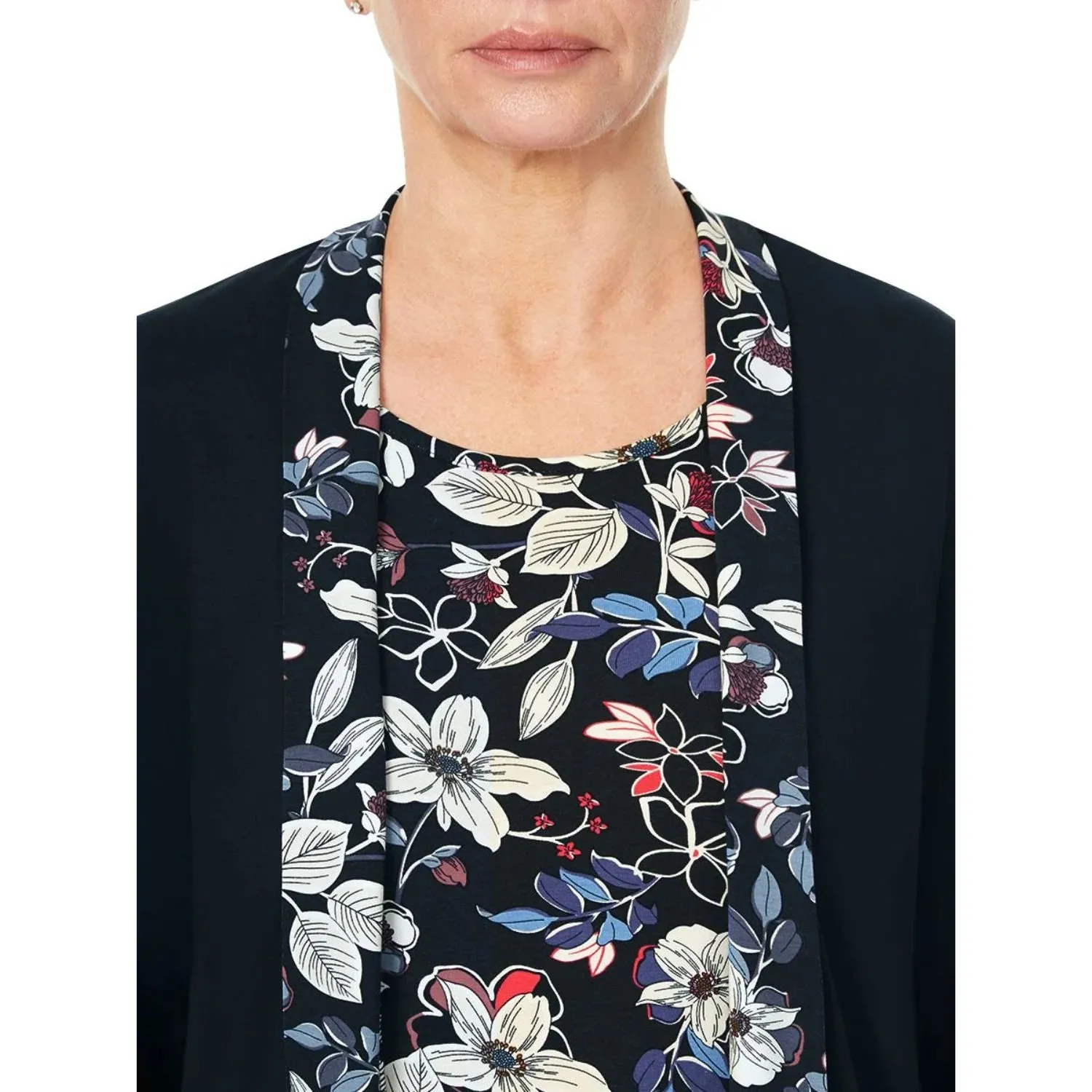 TIGI 18/20 Lily Inner Mock Cardi Top