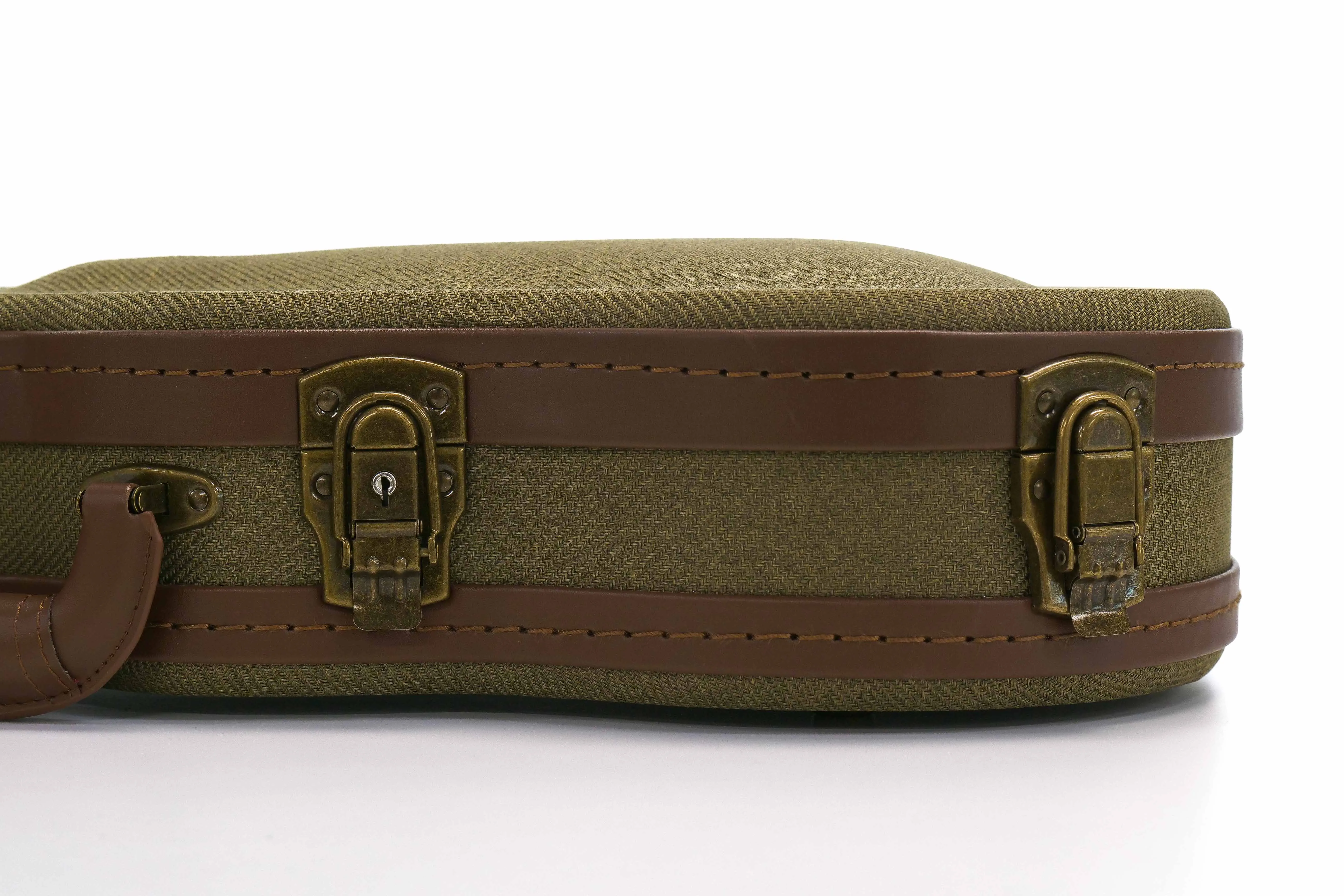 ULTP OTT-AT Olive Tweed Archtop Tenor Ukulele Hardshell Case
